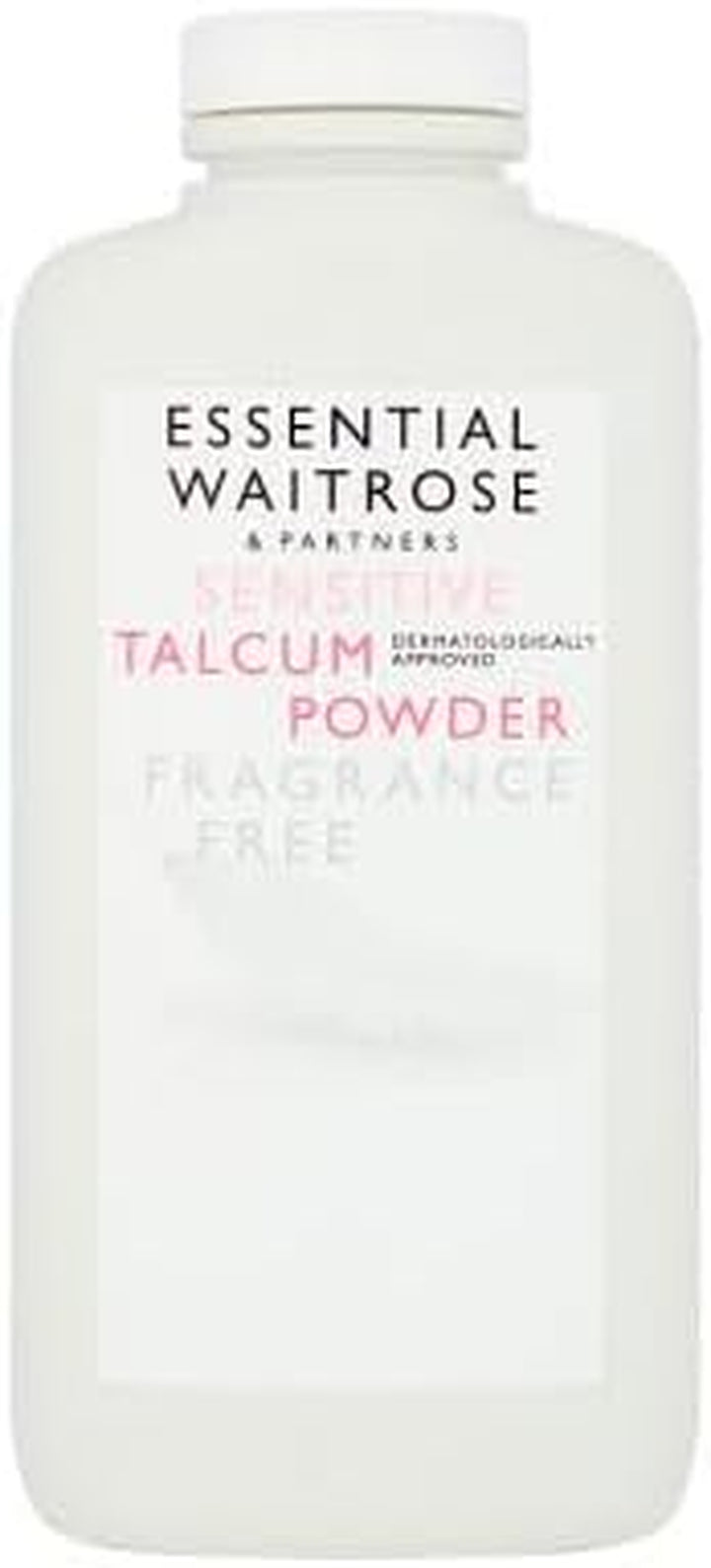Waitrose Sensitive Talc Powder 250G | Fragrance Free | Talc for Men and Women | Pack of 2