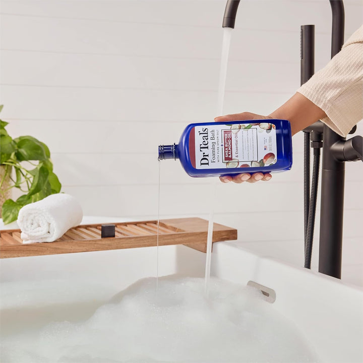 Foaming Bath with Pure Epsom Salt Shea Butter & Almond Oil with Essential Oils 1L