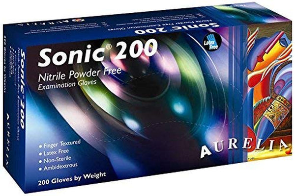 Boxes and Board International Limited Sonic Nitrile Powder Free Examination Gloves X200 Large