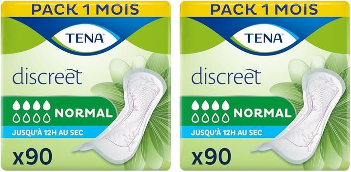 Lady Normal Towels for Light to Moderate Bladder Weakness -Monthly Pack of Incontinence Pads for Women, Pack of 90, Packaging May Vary