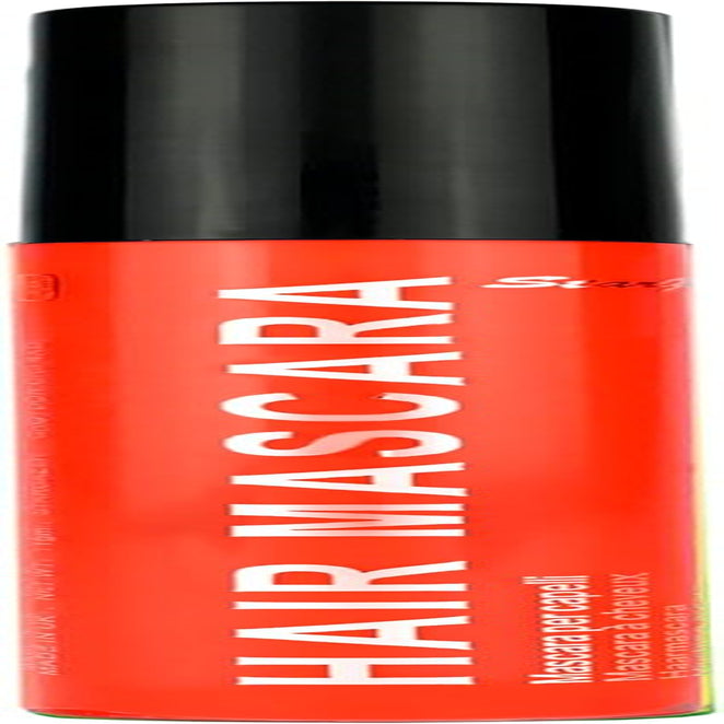 Neon Red Uv-Reactive Hair Mascara, Wash Out Colour