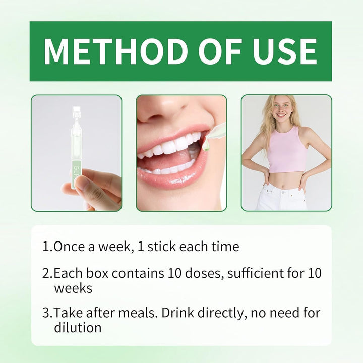 GLP-1 Six-In-One Solution Oral Liquid,Advanced GLP-1 Oral Liquid, GLP-1 Drops,Glp-1 Oral Solution,Glp-1 Peptide Complex Serum,Natural Plant Extract, for Men & Women (4 Box*7Pcs)