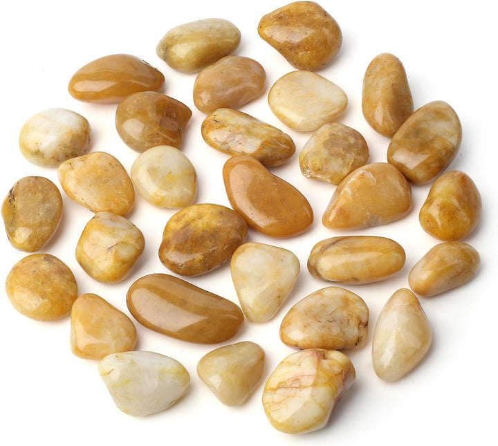 0.55Lb Healing Crystals Gemstones Set Polished Gems Stones for Kids Decorative Coloured Tumbled Bulk Chakra Spiritual Reiki Divination Meditation Rock Stone 15PCS