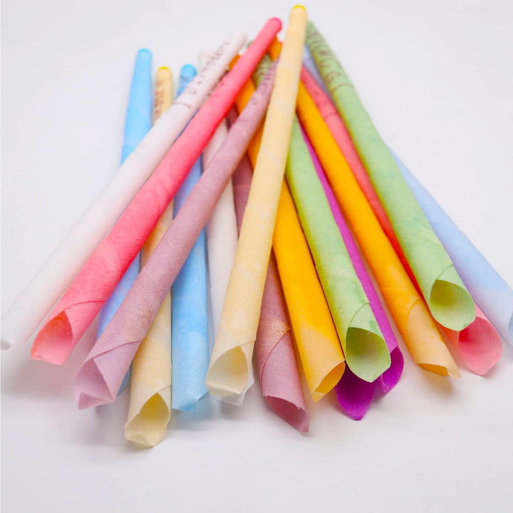 32Pcs Ear Candle for Aromatherapy, Natural Pure Beeswax Ear Candle Remove Ear Wax, with 16 Protective Disks