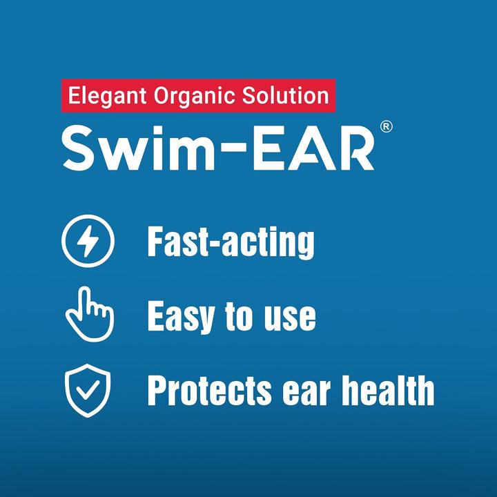 Swim-Ear Ear Drying Aid Drops, 29.57Ml, Fast Acting Water Removal, for Swimming and Water Sports