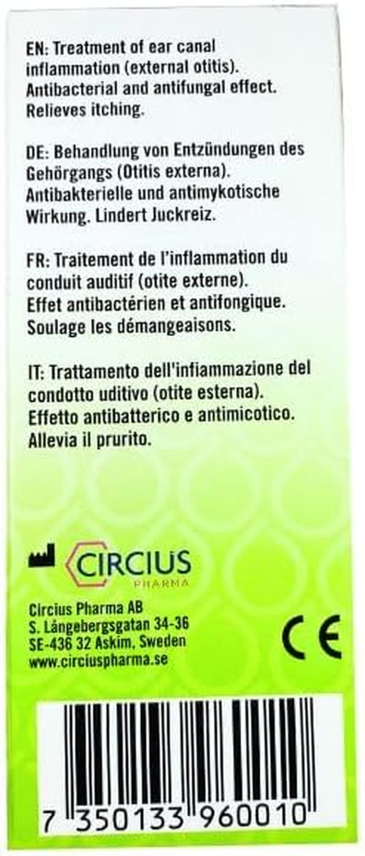 Ear Spray 15 Ml – Fast Acting Formula Designed to Remove Trapped Water and Relieve the Symptoms of Swimmers Ear.