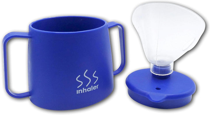 Healthcare Steam Inhaler Cup Soothing Steam Treatment Easy to Use for Sinus Relief, Colds, Flu and Blocked Noses. Suitable for Kids and Adults, 143 G