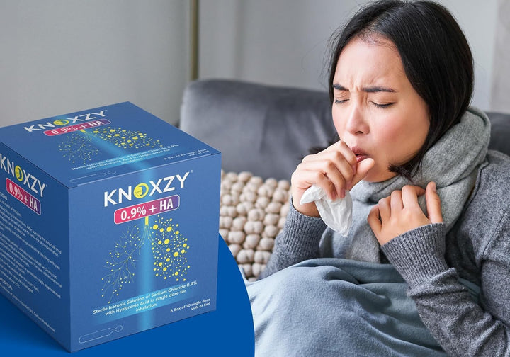 Isotonic Saline Solution 0.9% + Hyaluronic Acid Nebulizer Diluent for Inhalators and Nasal Hygiene Clear Congestion from Airways & Lungs (20 Sterile Single Dose Vials of 5Ml) (1)