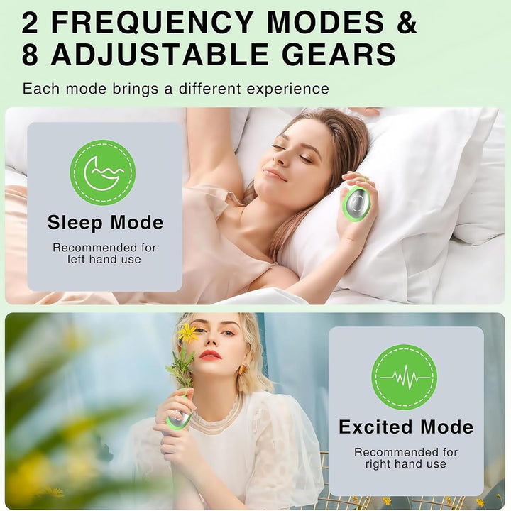 Sleep Ai-D Device,Handheld Stress Relief Tool,Anxiety Relief for Adults,Calms for Anxiety,Things to Help You Sleep at Night,Relieving Stress & Improving Deep Sleep,Enhance Sleep Quality(Green)