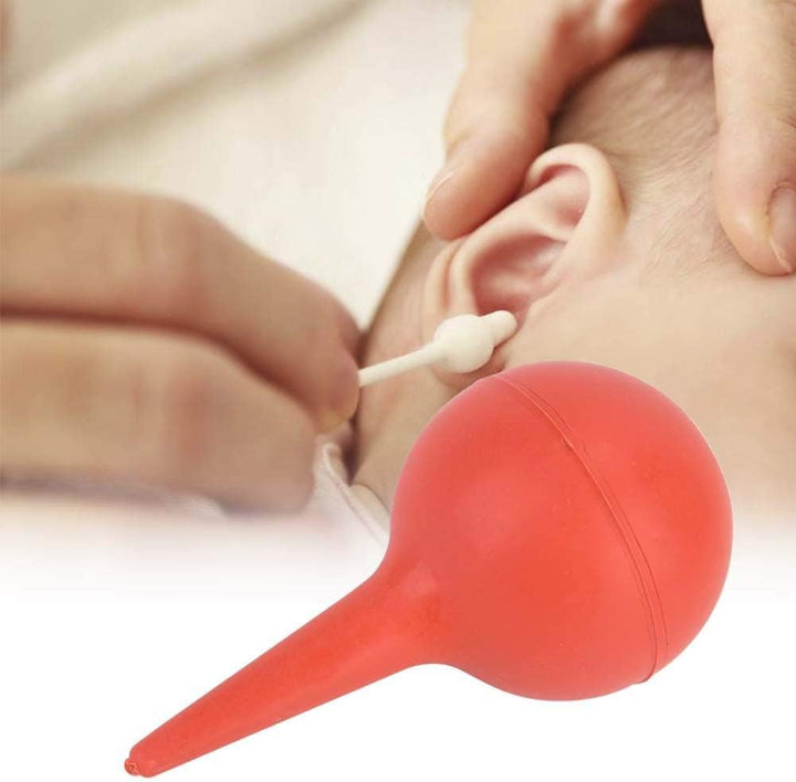 Ear Wash Ball, 3.3 * 1.7 in Popular Delicate Ear Wash Ball 30Ml Small Sucking Ear Syringe Bulb Ear Washing Squeeze Tool for Cleaning Adults Elderly Removal Equipment