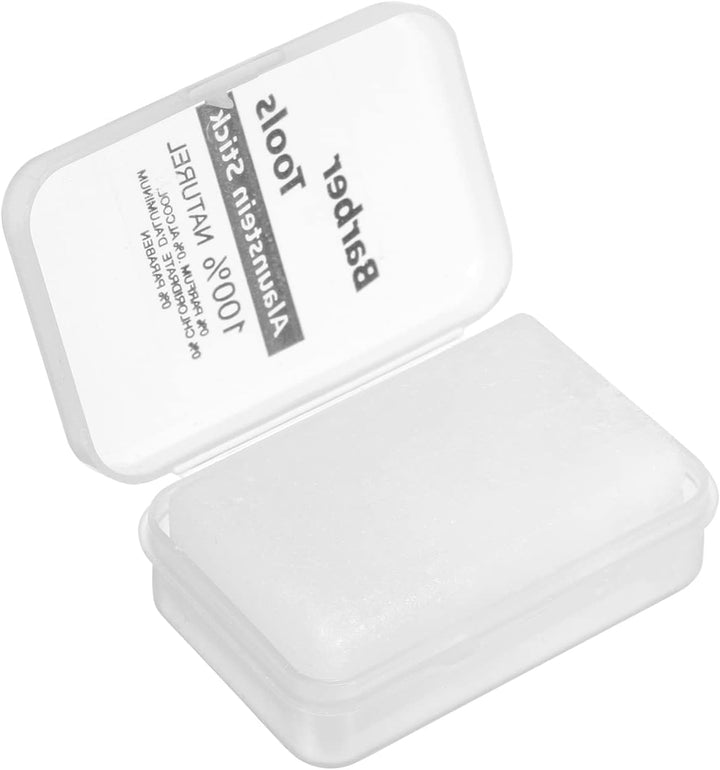 Alum Block,Alum Stone 100% Natural Odourless after Shave Deodorant Alternative Soothes the Skin after Shaving Barber Stop Bleeding Item