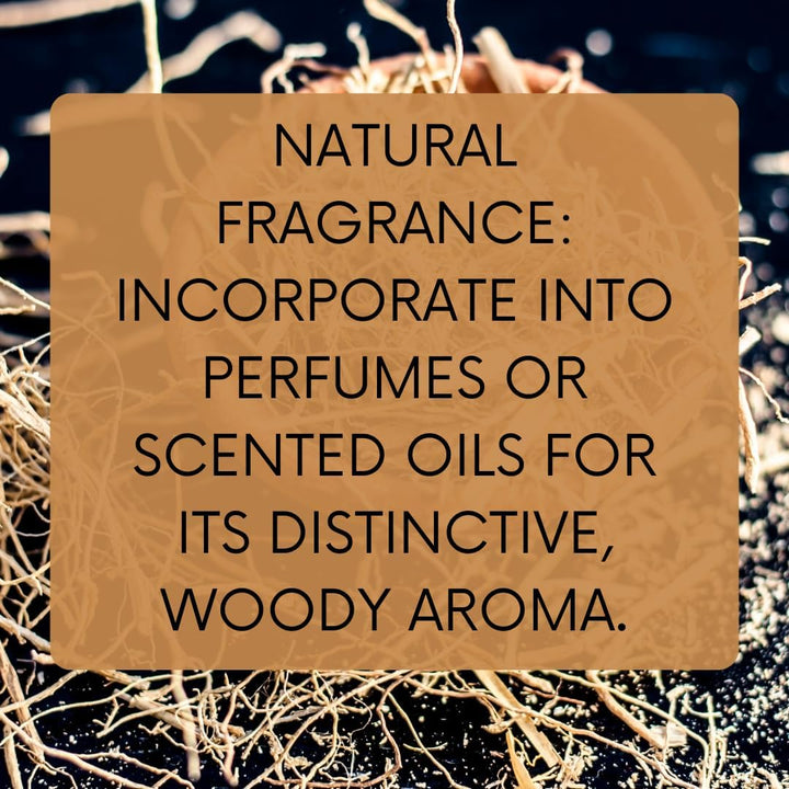 100% Natural Vetiver Root Powder 227 G / 0.5 Lbs Vetiveria Zizanioides/Khus Root Powder for Ayurvedic, Herbal, and Cosmetic Formulations