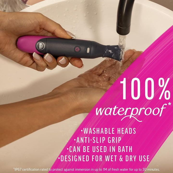 Expert Electric All-In-One Trimmer, Women Hair Removal Device Bikini, Face & Eyebrows Multi-Use, USB Charging & Accessories Rechargeable, 100Percent Waterproof, Designed for Wet & Dry Use