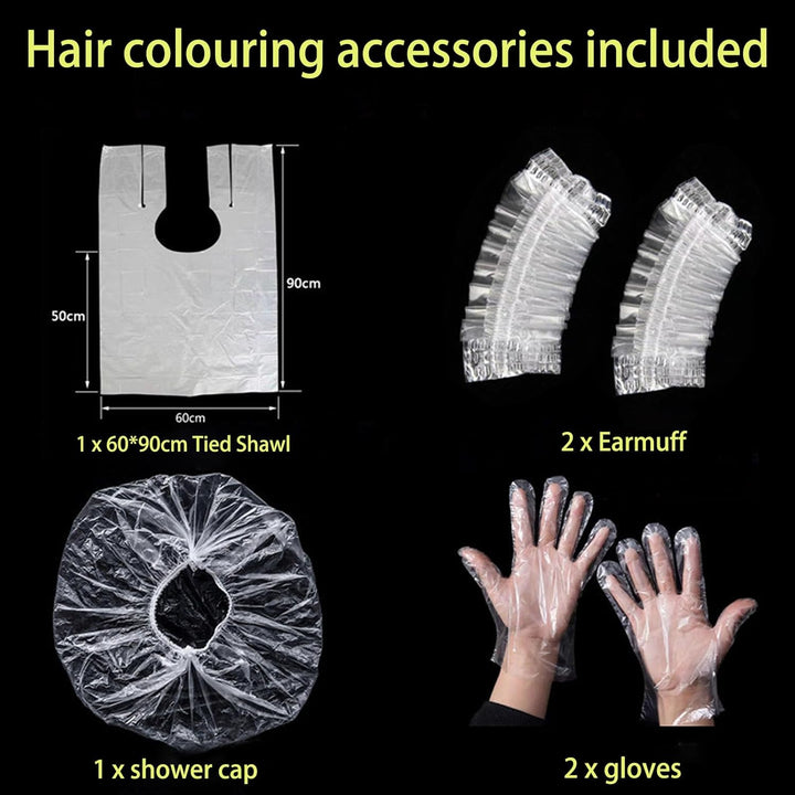 Highlight Caps,11 Pcs Silicone Highlight Cap Kit with Hair Coloring Brushes and Needle,Highlighting Frosting Cap for Color Salon Silicone Hairdressing Tools for Women Girls