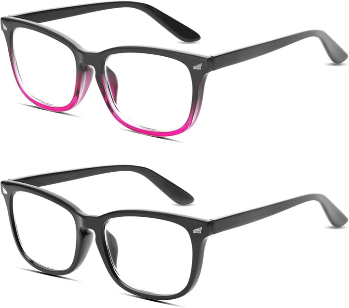 Blue Light Blocking Glasses, Gaming Computer Glasses anti Glare Headache Eyes Strain Glasses with Blue Light Filter, Super Light Weight Fashion