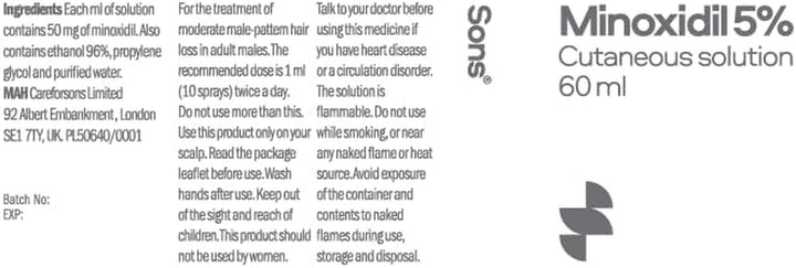 Minoxidil 5% Spray (1X60Ml) & 0.25Mm Dermaroller for Men, Clinically Proven Hair Regrowth Formula, Hair Loss Treatment, Stimulates Follicles, Precise Applicator, Microneedling Boosts Absorption