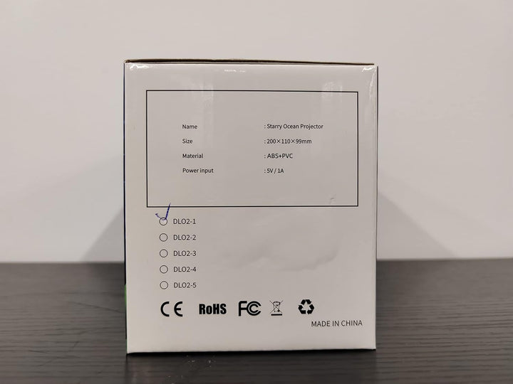 Ocean Projector Night Light, 360°Rotating Kids Night Light with 7 Films and Timer Sensory Lights, Bedroom and Ceiling Projector, Gifts for Children and Adults