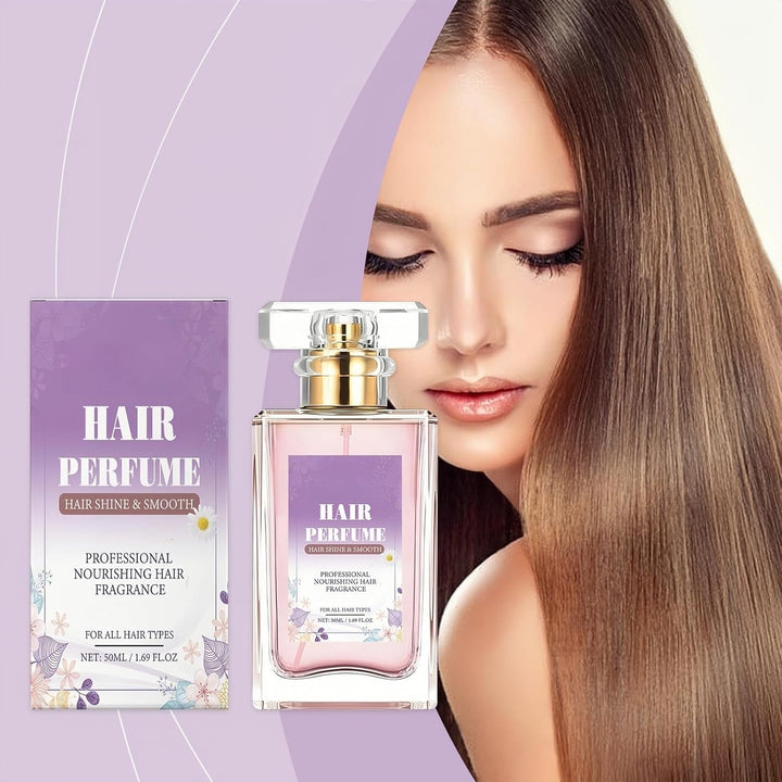 Long Lasting Hair Perfume for Women,Hair Fragrance & Body Mist Spray with Nourishing Chamomile Essential Oil,Hydrating Shine Perfume to Eliminate Odours & Leave Hair Soft,50Ml