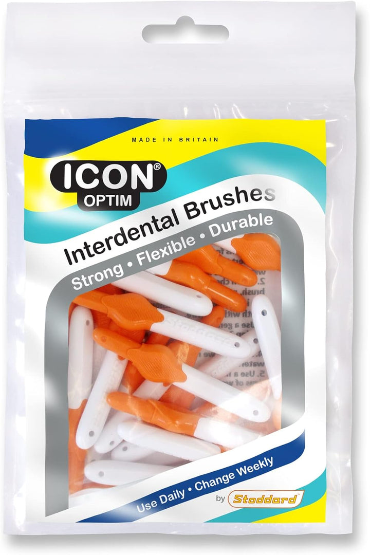 Red Standard Interdental Brushes - Pack of 25