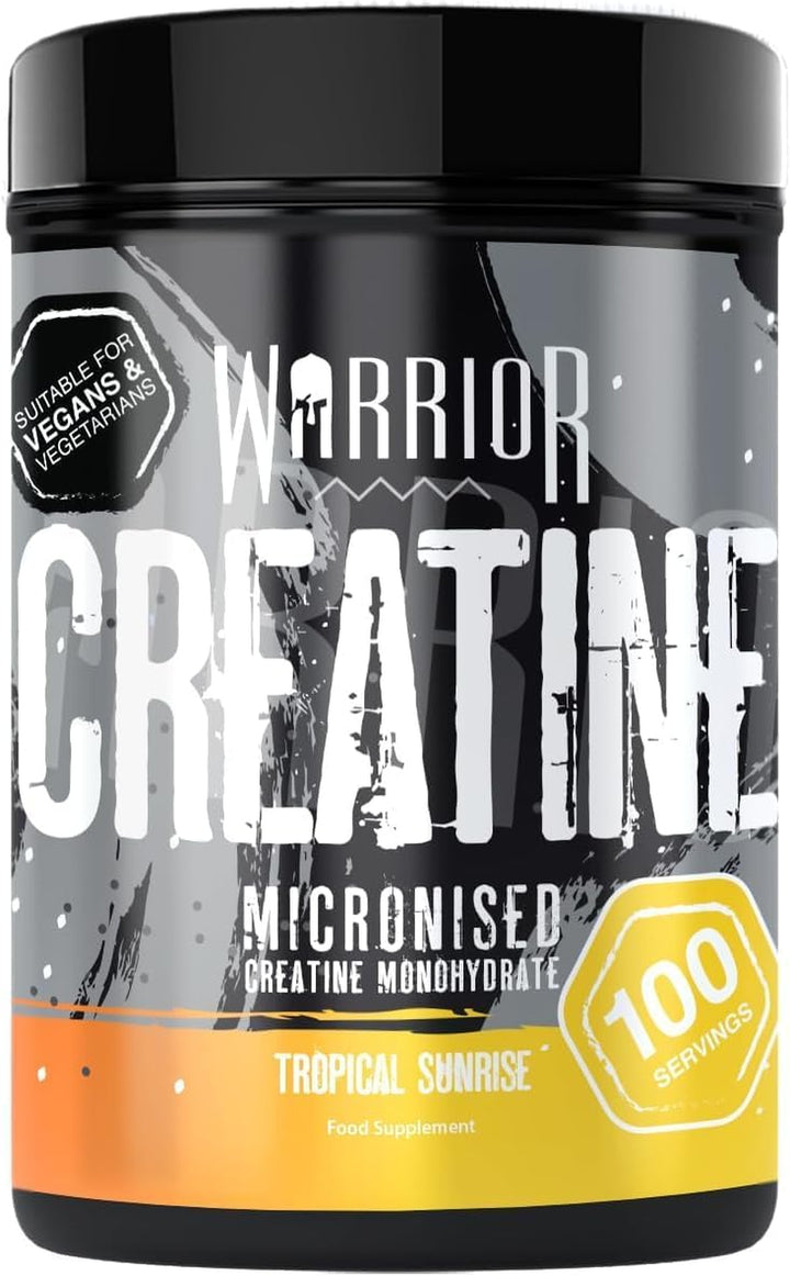Creatine Monohydrate Powder 300G - Pure Micronised Creatine Powder Supplement - 60 Servings - Vegan - for Men & Women - Pre & Post Workout Strength, Muscle Growth & Recovery (Unflavoured)