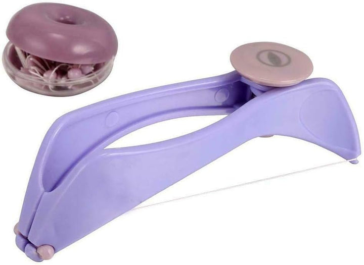 Threading Hair Removal, Face Epilator, Manual Portable Epilator, Hair Removal Threading Tools, Face Razors for Women, Upper Lip Hair Remover, for Women or Men Face Hair Removing Eyebrows Face