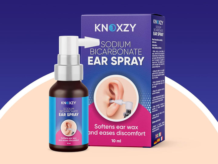 Sodium Bicarbonate Ear Spay, Ear Wax Remover for Clogged Ear Relief and Swimmer S Ear 10Ml X 1 (Package May Vary)