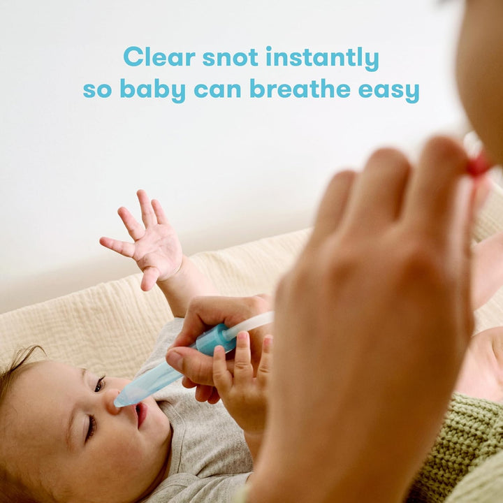 the Snotsucker: Nasal Aspirator for Baby, Baby Nose Sucker,  + 4 Hygiene Filters