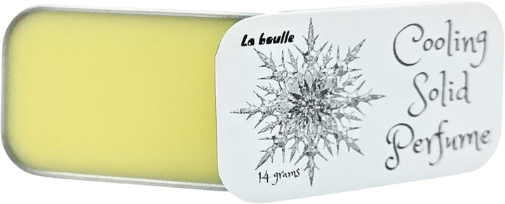 Cooling Solid Natural Perfume Balm. for Sensitive Skin. Handmade in UK.