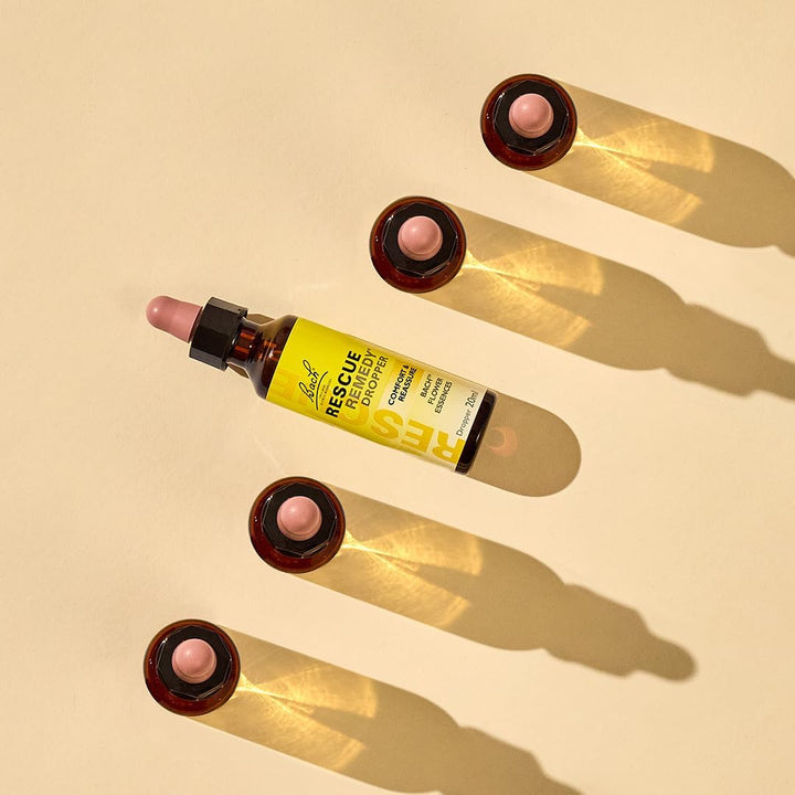 Remedy Dropper | Daily Support for Stressful Moments |  Original Flower Essences | Easy-To-Use 20Ml Dropper