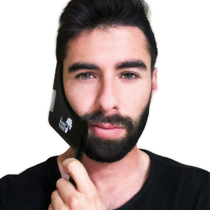 Beard Shaping & Styling Tool with Inbuilt Comb for Perfect Line up & Edging - Premium Quality Product