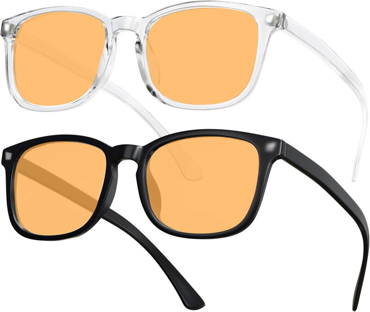 High Tech Blue Light Glasses - Advanced 99% Blue Light Blocking Computer Glasses - anti Eyestrain & UV Glare Protection