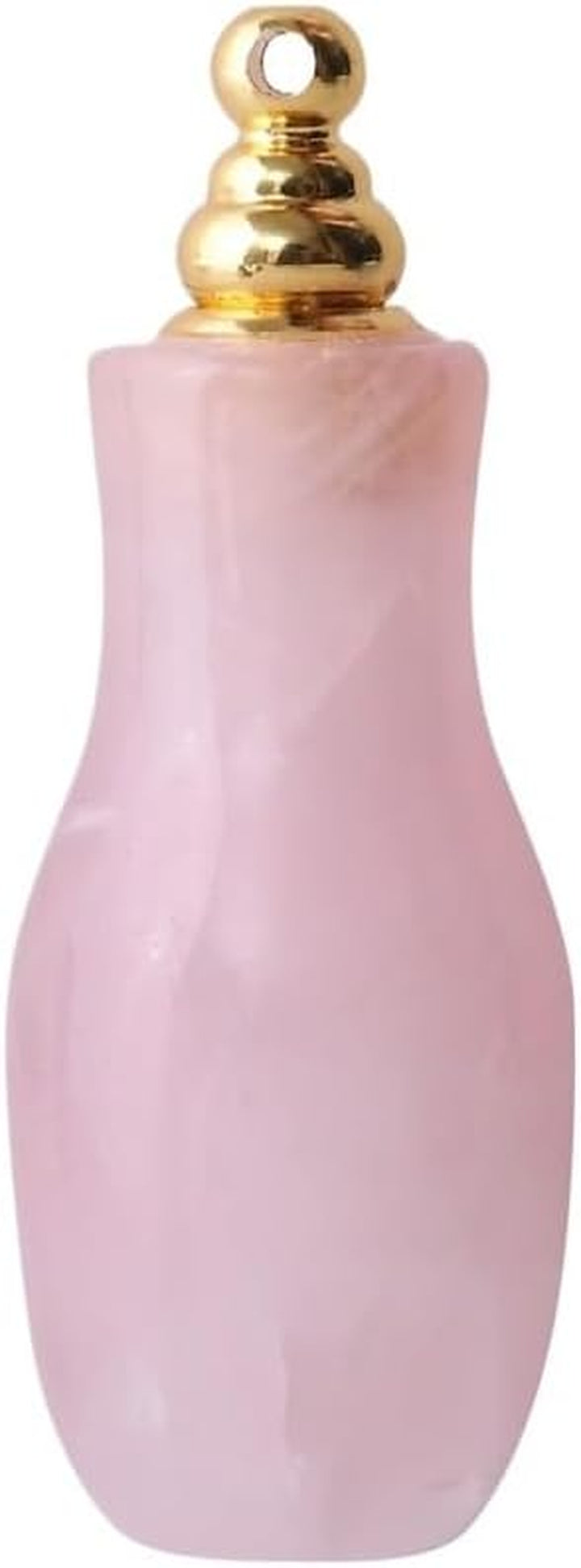 Crystal Semi-Precious Stone Perfume Bottle - Essential Oil Aromatherapy Pendant Accessory