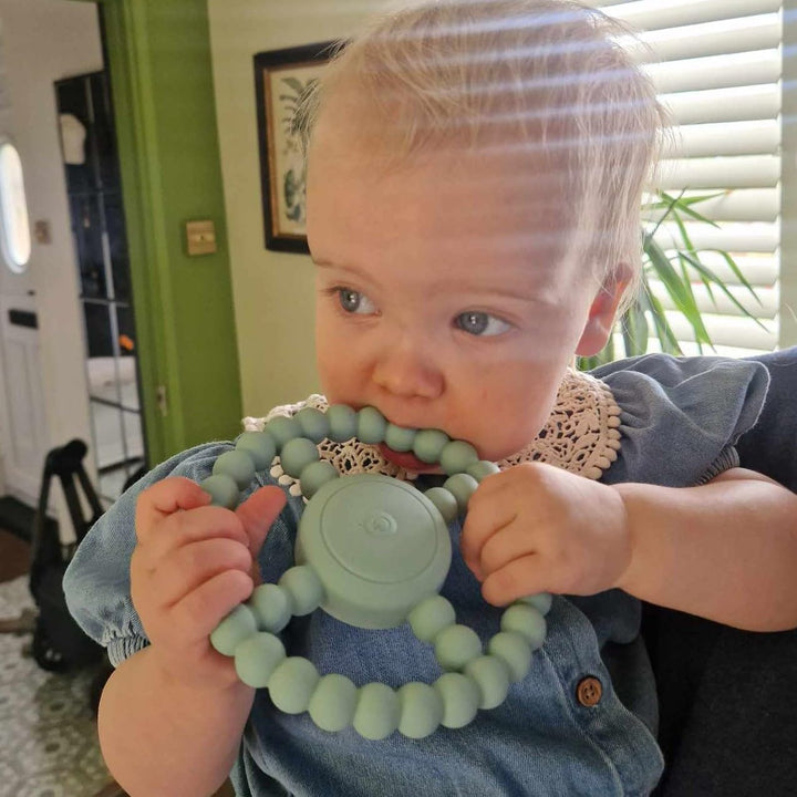 Vibrating Sensory Chew Toy - Dual Use: Chew Toys for Autistic Children & Baby Teething Toy - Infant Teething Toy & Chewy Toys for Autism & Special Needs