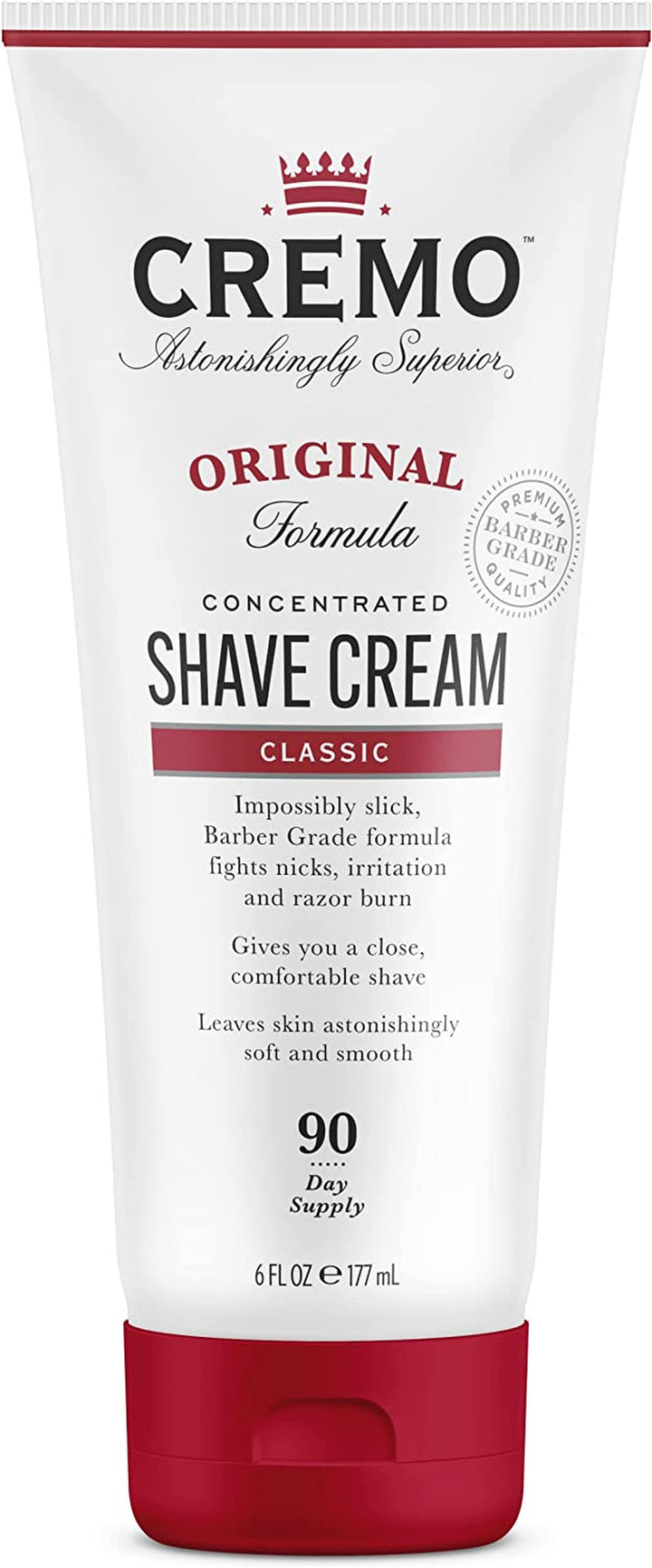 - Cooling Concentrated Shave Cream for Men - Fights Razor Burns - 177Ml