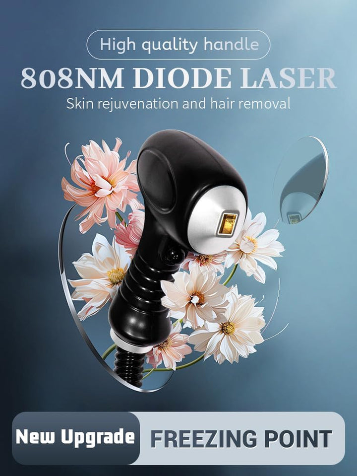 Diode Laser Hair Removal Device for Women & Men - Professional IPL at Home Permanent Hair Reduction Machine, Painless & Safe, UKCA/CE Certified