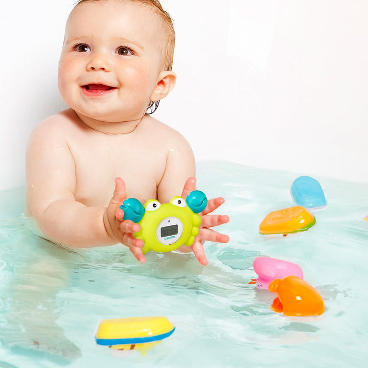 Digital Baby Bath and Room Thermometer. Fast and Accurate Water Readings with LED Warning Alarm Ensures Your Child'S Safety. Cute Floating Bathtub Toy Makes Perfect Bathtime Fun for Infants