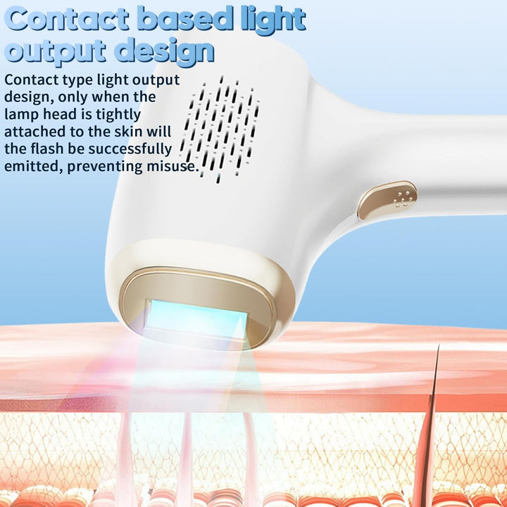 IPL Laser Hair Removal Device with HR/SC/RA 3-In-1 Function, Faster, Salon Quality Result, at Home IPL Laser Hair Remover Machine for Women and Men, Face, Bikini Line, Body, Leg, Armpit, 9 Level