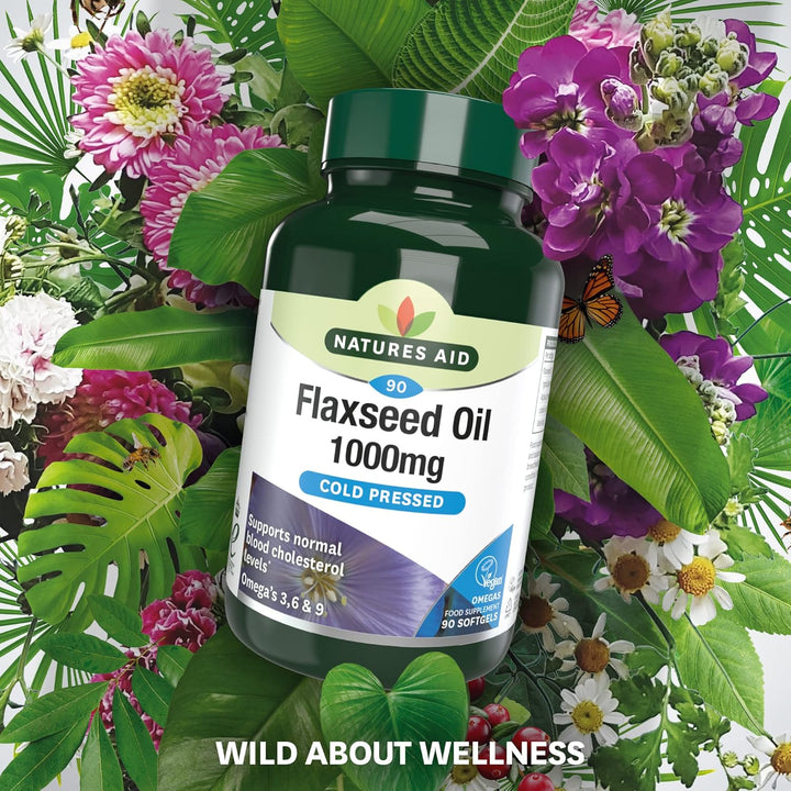 Flaxseed Oil 1000Mg – High Strength Omega-3 Softgels – Supports Heart & Brain Function – Vegan, Non-Gmo, Gluten-Free – Cold Pressed Essential Fatty Acids – 90 Capsules