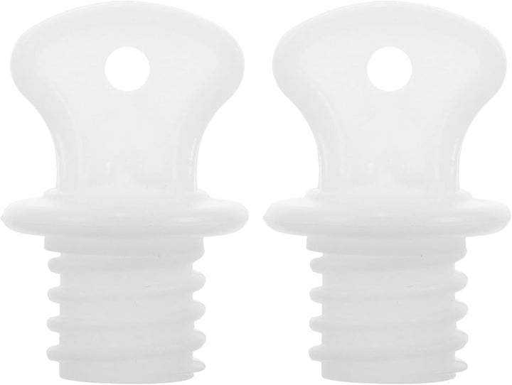 Hot Water Bottle Plug 2Pcs Hot Water Bottle Stopper Rubber Small White Cover Lids