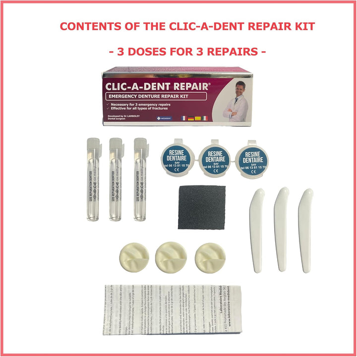 CLICADENT Denture Repair Emergency