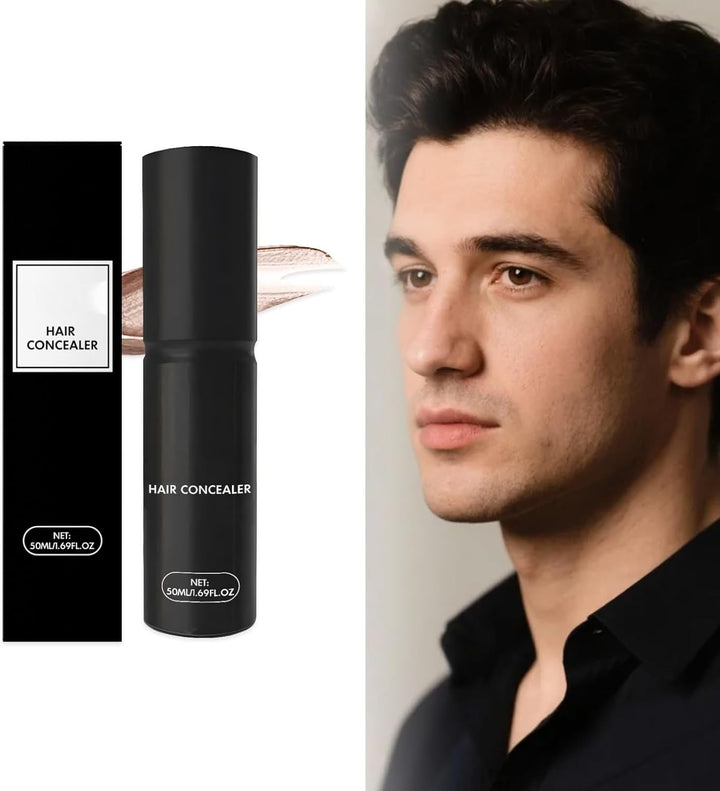 Tive/No Hair Concealer Cream,Tive/No Color Hair Concealer,Hair Concealer for Men & Women,Waterproof and Sweatproof Light Brown Hair Fillup Concealer,For Naturally Fuller and More Confident Hair