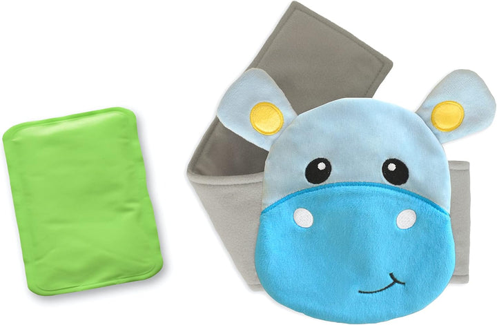 Baby Colic, Gas and Upset Stomach Relief – Belly Hugger – a Soothing Warmth Combined with Gentle Compression (Elephant)