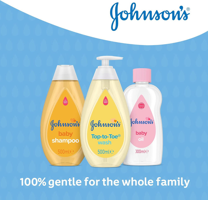 Top to Toe Wash (1 X 500 Ml), Gentle & Mild Head to Toe Wash for Newborn Care, Newborn Essentials No More Tears, Suitable for Babies First Bath, Kids and Adults