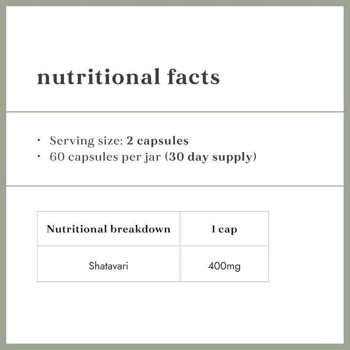 Shatavari Organic Herbal Supplement 60 Caps | Fresh-Ground Wholefood | Female Balance | Women’S Health Supplement | Ethical & Vegan