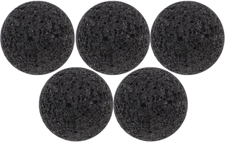 5Pcs Sauna Heater Volcanic Stones - Sauna Room Replacement Rocks for Heating - 4Cm Natural Steam Heater Rocks for Indoor Steam Rooms