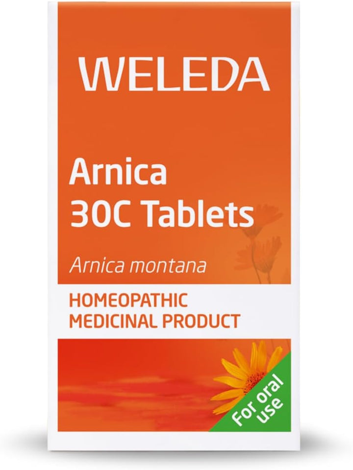 Arnica 30C Tablets, Organic Arnica Montana, Licensed Homeopathic Medicinal Product, Remedy for Men & Women, Grown Biodynamically, Vegetarian, 125 Tabs