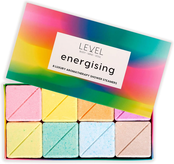 Aromatherapy Shower Steamers - Relaxing, 8 Pack - Birthday Gifts for Women - Shower Bombs with Multiple Fragrances - Self Care Relaxation, Body Restore