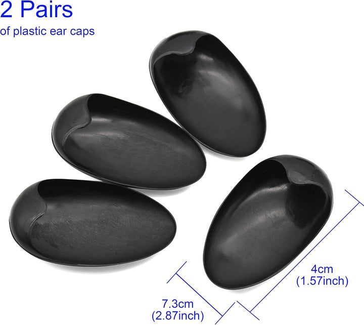 21 Pieces Hair Dye Tools, DIY Salon Hair Coloring Bleaching Tools Set Including Hair Tinting Bowl, Dye Brush, Ear Cover, Hair Highlighting Cape, Shawl, Gloves, Hair Clip Kits (21 Pcs, Black)