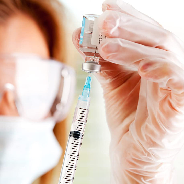 Unisex Pegasus Healthcare Clear Disposable Gloves, Clear, M UK