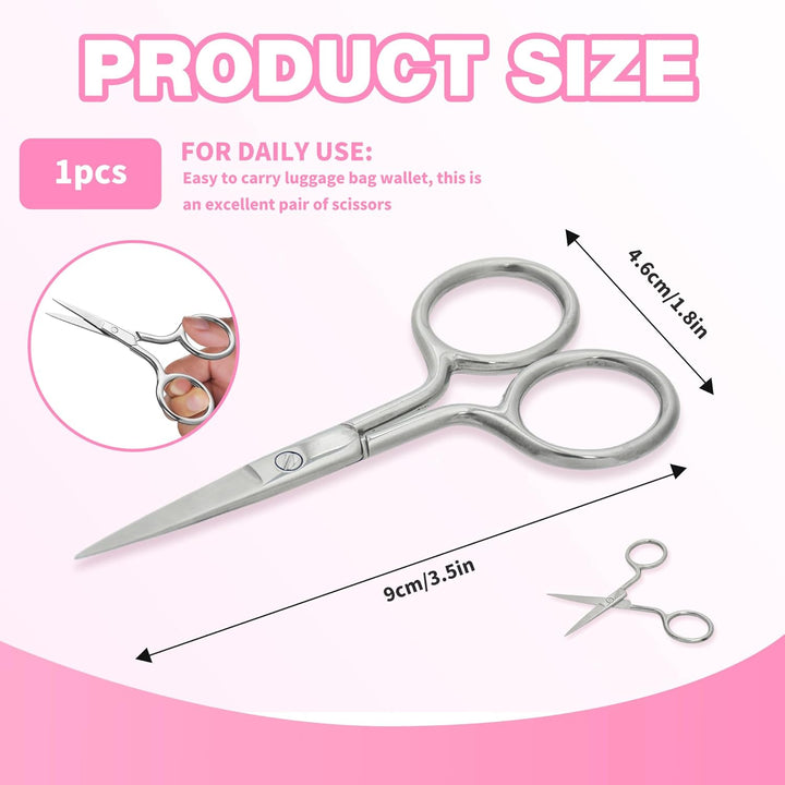 1 Pcs Dual Blade Grooming Tool Set-Grade Stainless Steel Trimmer for Face Trimming, Beard, Nose and Eyebrows